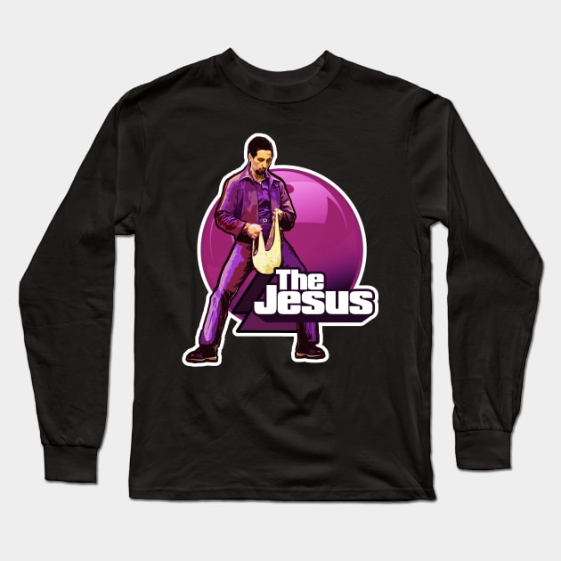 The Jesus. Long Sleeve T-Shirt by NineBlack